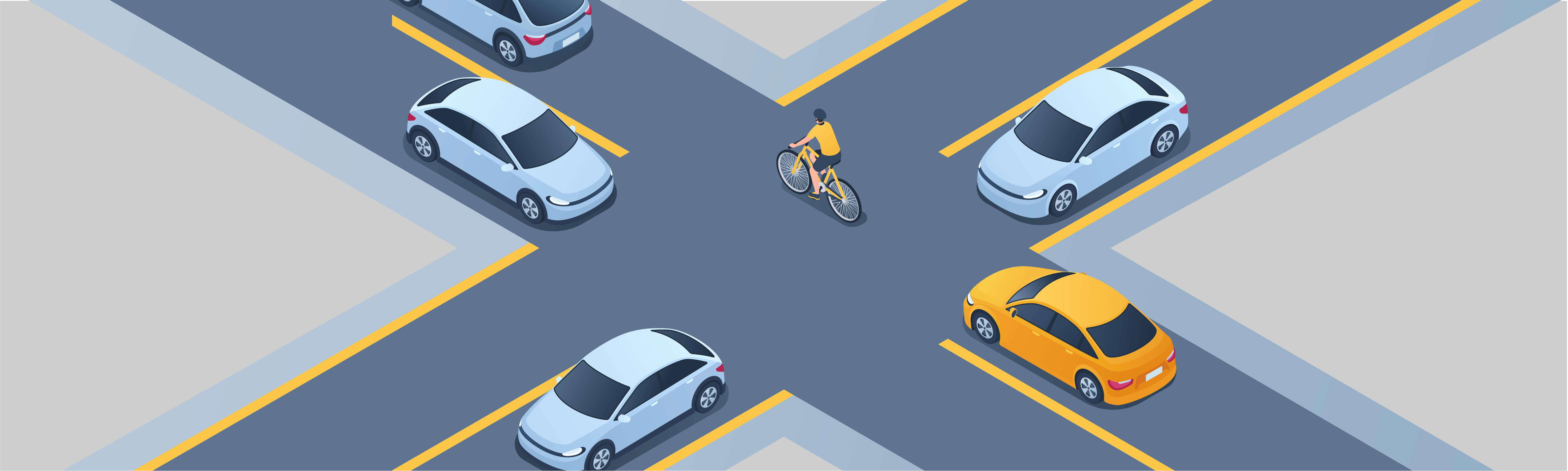 Driving Test Canada - Car Sharing the road - What should you do to avoid collisions with cyclists at intersections?